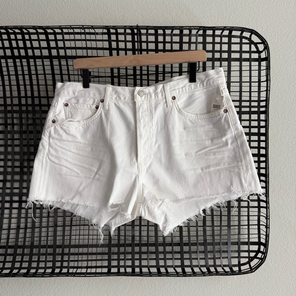 Agolde Parker Vintage Cut Off Shorts - Picture 1 of 7